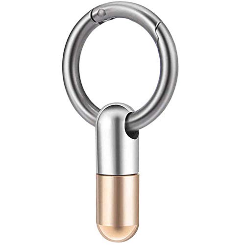 YukaBa Tiny Cutting Tool Portable Capsule Cutter with Keychain Ring