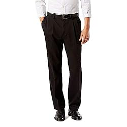Dockers Men's Classic Fit Easy Khaki Pants-Pleated