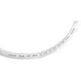25 Feet - 3/8" ID 1/2" OD Clear Vinyl Tubing Food Grade Multipurpose Tube for Beer Line, Kegerator, Wine Making, Aquaponics, 