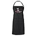 HairDay Care Professional Bib Apron - 100% Cotton Bib Apron for Women & Men - Machine Washable Hair Stylist Apron/Chef Apron with 3 Pockets, Adjustable Waist Tie - 28” x 32”, Universal Fit