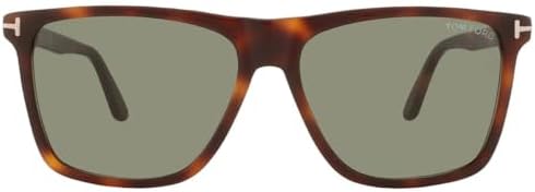 Amazon.com: Tom Ford Flared Sunglasses TF733 Gino 48F Brown Fade