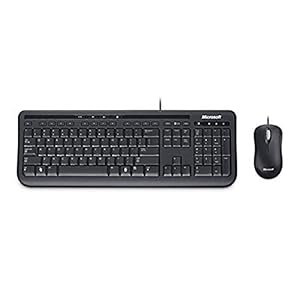 Microsoft-Wired-Desktop-600-Keyboard-and-Mouse-Set-UK-Layout-Black Microsoft Wired Desktop 600 Keyboard and Mouse Set, UK Layout - Black