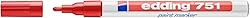 Edding 1-2 mm Permanent Marker - Red
