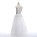 Remedios Kids Petticoat Crinoline for Flower Girl Wedding Underskirt Slip White Skirt