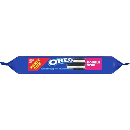 OREO DOUBLE STUF CHOCOLATE SANDWICH COOKIES, PARTY SIZE, 707G