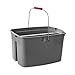 Rubbermaid Commercial Double Pail Plastic Bucket, 19 Quart, Gray, FG262888GRAY primary
