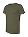 Next Level 6210 Men's Men's CVC Tee Military Green