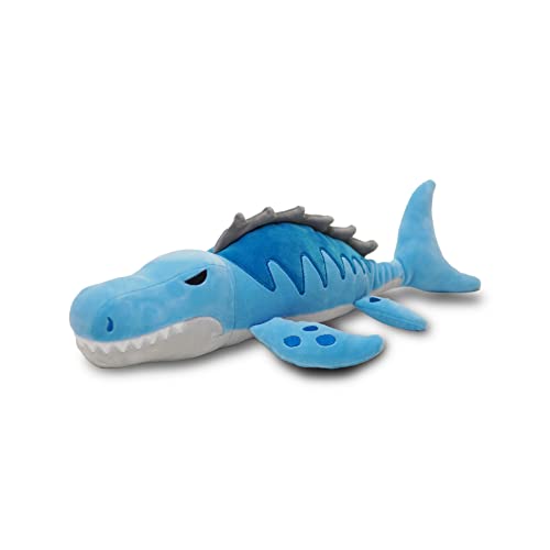 Avocatt Blue Mosasaurus Plushie Toy - 17 Inches