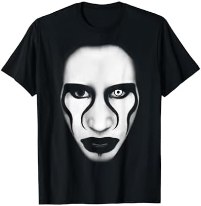 Amazon.com: Marilyn Manson Face and Flag T-Shirt, Men's Big and