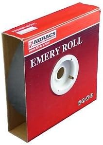 ABRACS EMERY CLOTH ROLL 50mtr x 50mm 80 GRIT