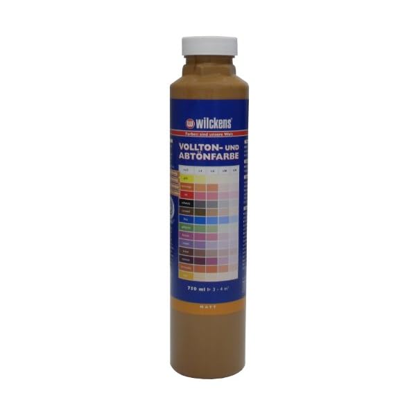 Wilckens Vollton- und AbtÃ¶nfarbe matt, 750 ml, Caramel