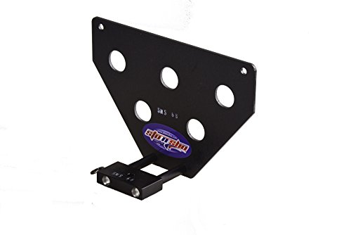 STO N SHO Front License Plate Bracket Compatible with 2017-2018 Porsche Macan Turbo (SNS119b)