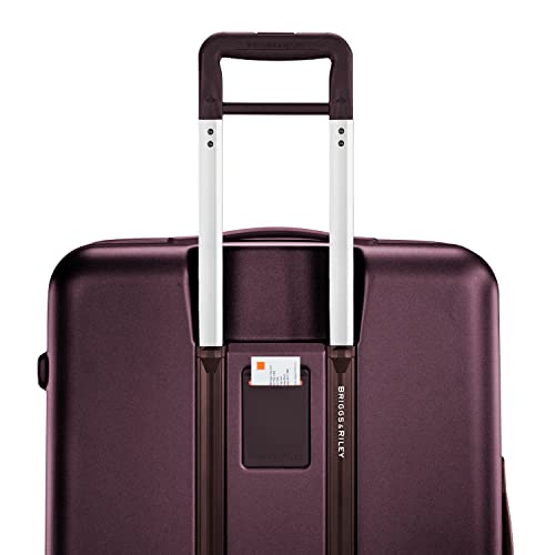Briggs & Riley Sympatico Hardside Large Spinner Luggage, Plum, 30Inch