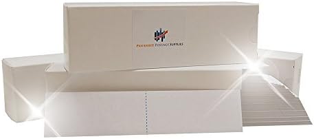 Compatible Replacement for Neopost/Hasler 7" x 1-9/16" is/IM IJ/WJ Series Postage Meter Half Tapes Neopost 7465593 Hasler 9004020 (4 Boxes) (1200 Labels)