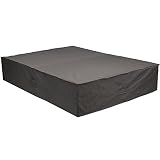 Patio Watcher 128 inches Patio Furniture Cover Durable Water Resistant Outdoor Furniture Sets Cover with Secure Buckle Straps, Grey