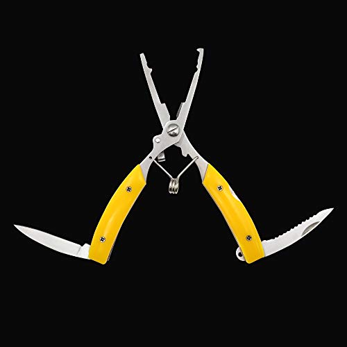 Angelzange, Edelstahl, Fischschnurschneider, Fischhaken-Entferner, Fischhalter, Salzwasser/Süßwasser-Angeln, Multi-Tools – Bild 3