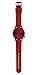 KOMONO ' Winston' Quartz Stainless Steel and Leather Dress Watch, Color:red (Model: KOM-W2267)