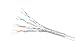 Ultra Clarity Cables Cat 8 Ethernet Cable 10 FT, High Speed 40 Gbps 2000Mhz Internet LAN Cable with Gold Plated RJ45 Connector, Weatherproof Ethernet Cord for Router, PC, PS5, Xbox - White