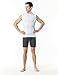 Tesla TM-MUA05-WHT_Small Men's R Neck Sleeveless Muscle Tank Dry Compression Baselayer MUA05