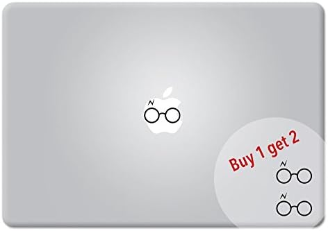 Harry Potter Glasses Extra Small Apple Macbook Decal Vinyl Sticker Apple Mac Air Pro Retina Laptop sticker