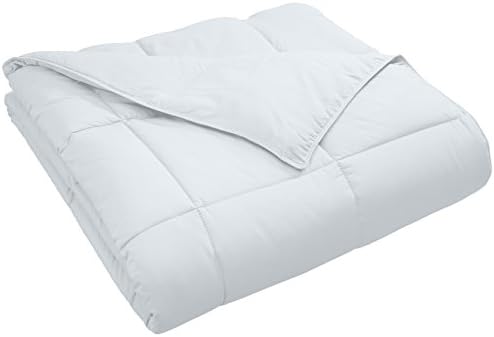 Superior Classic Allseason Down Alternative Comforter With Baffle Box Construction Warm Hypoallergenic Filling Fullqueen Comforter White