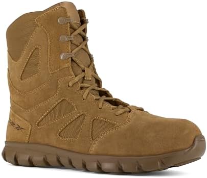 Reebok‎ Rapid Response RB8977 Mens Coyote Brown Tactical Work Boots Size 8M Reebok Boots: Men main image 2