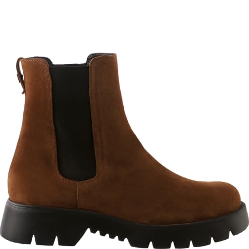HÖGL Montana, Bota de Tobillo Mujer, marrón, 35 EU X-Ancho