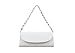 Bundle Monster Womens Envelope Evening Patent Croc Skin Embossed Clutch - WHITE