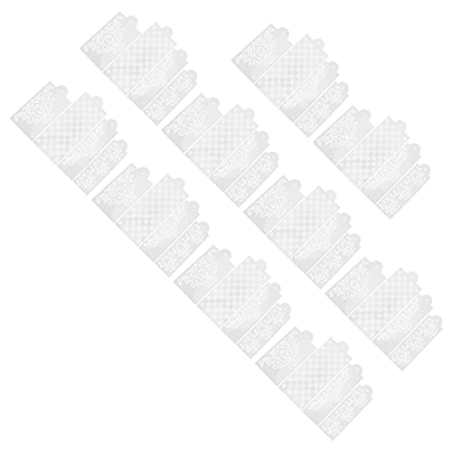 Deror Cake Spray Mold 10 Set Cake Spray Mold Cake Embossing Mold Baking Stencils voor Thuis Keuken Tool - Image 4