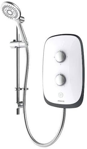 Aqualisa Emerge 10.5kW Electric Shower Arctic White MELN33 Digital Display