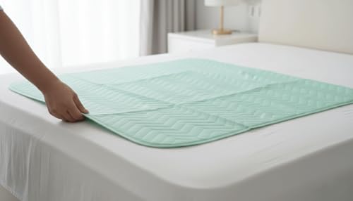 Traversa Bed Seniors 90 x 160 – QUIMED ITALIA Waterproof Washable Underside Bed Absorbent Up to 2400 ml/m², Reusable up to 500 Washes, Hypoallergenic, Mattress Protector for Incontinence