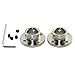 HJ Garden 2pcs 14mm Flange Shaft Coupling High Hardness Metal Flanged Joint Guide Shaft Support Coupler for DIY Model Shaft Connection