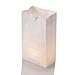 Richland Set of 125 White Luminary Bags and 125 Tealight Candles