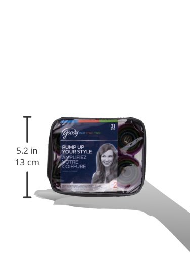 Goody Styling Essentials Hair Roller, Multi Pack, 31 Count
