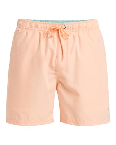 Quiksilver Homme Spl Fineline Volley 15 Maillot De Bain, Peach Parfait, S EU
