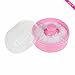 Joly Super Soft Villus Powder Puff for Face Makeup or Personal Care (Pink)