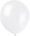 Assorted Mint Green, Coral and White Latex Balloons (30 Count)