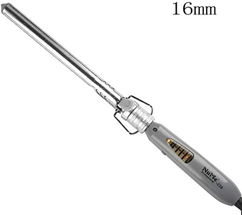 XISURE Curling Wand Iron Curling Wand with Anti-Scald Dual Voltage Curler Styling Tool for Long & Short Hair,16mm