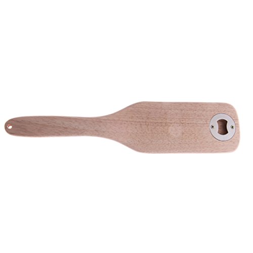 Wooden Fraternity / Sorority Greek Paddle With Bottle Opener