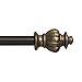 Kenney Othello Petite Café Decorative Window Curtain Rod, 48-86