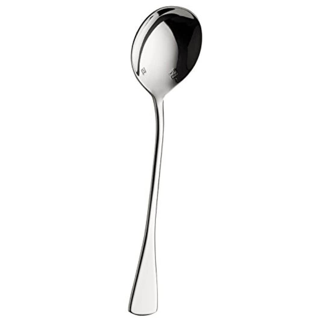Utopia F42006-000000-B01012 Montano 18/10 Stainless Steel Soup Spoon, 174 mm Length, Pack of 12