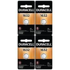 2 X 4 Pcs Lithium Battery ECR1632 CR1632 DL 1632 3V Batteries