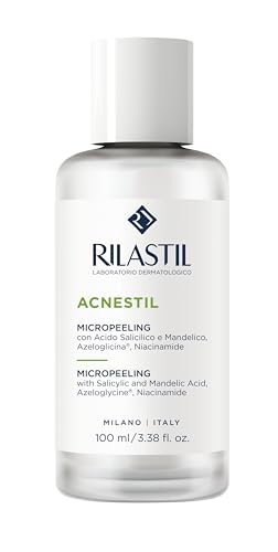 - Acnestil Micropeeling, Exfoliante Facial y Corporal con Ácido Salicílico, Niacinamida, Mejora la Textura, Combate el Acné y Marcas, Deja la Piel Suave y Uniforme - 100 ml