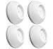 Darller 4 Pack (4'') Baby Safety Wall Guard Pads Wall Protection Cups Guard for Pressure Baby Gates, Designed for Child Pressure Safety Gates, Installation Saver Protect Wall Surface Stair Door