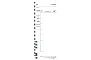 COMPATIBLE REPLACEMENT 200 Time Cards for Pyramid 4000, 4000Pro, 4000HD, 5000 and 5000HD Time Clocks (Pyramid 44100-10 Compatible) 2 Packs of 100 Cards