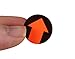 ChromaLabel 0.75 Inch Arrow Dot Labels, 1000 Stickers per Dispenser Box, Fluorescent Red Orange