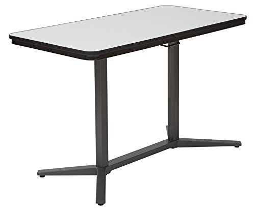 Pro-Line Ii Pneumatic Height Adjustable Table White/Titanium