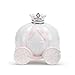 DEMDACO Carriage Pale Pink Ceramic Stoneware Children's Coin Bank