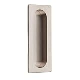 Baldwin BR7013002 Solid Brass Flush Pull from the Reserve Collection, Pack Of 2