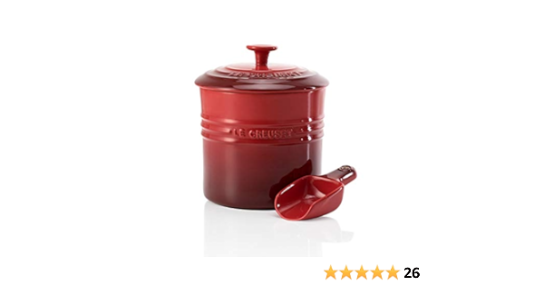 Le Creuset, Recipiente para pienso con Pala dosificadora, 12,6 ...